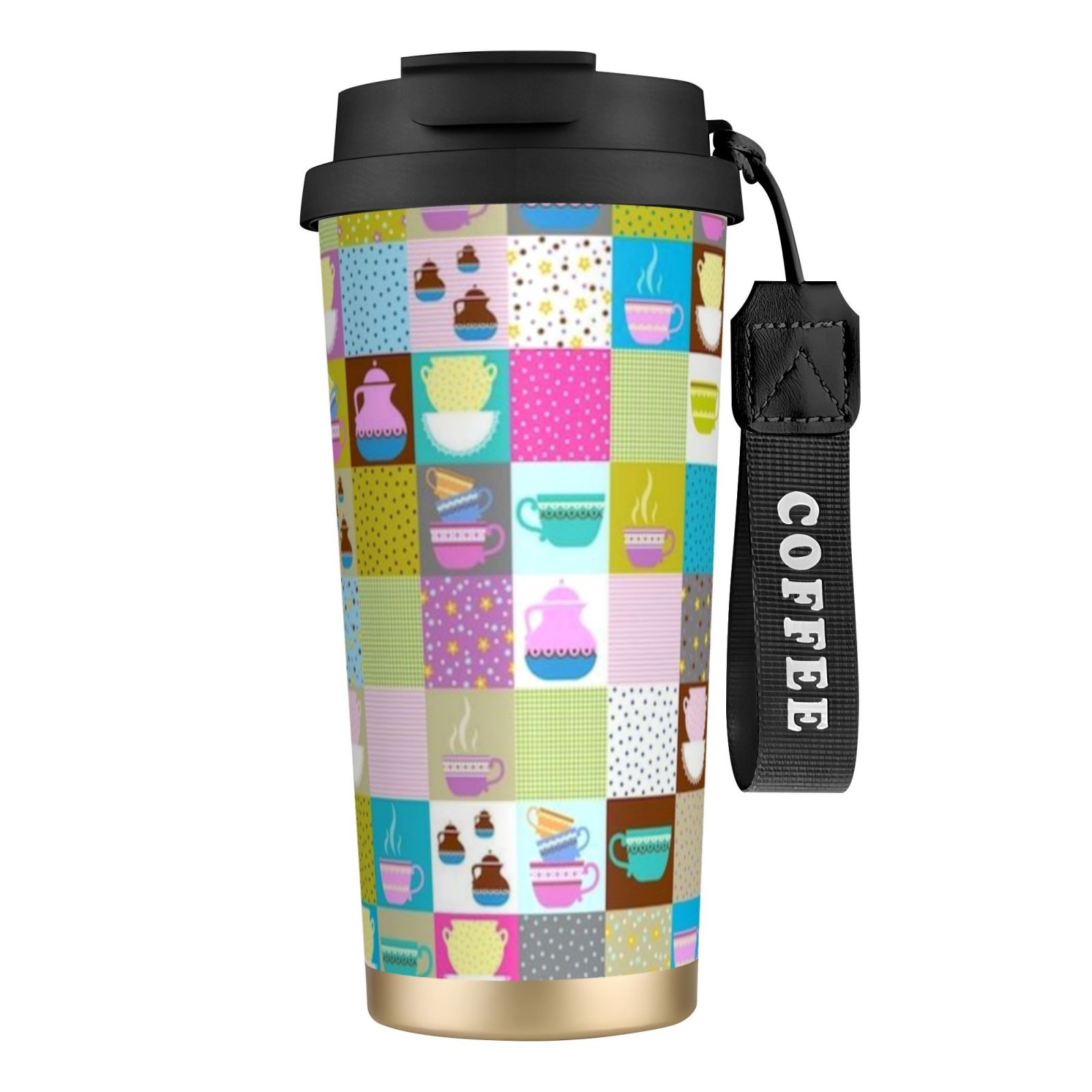 316 stainless steel double drink coffee cup