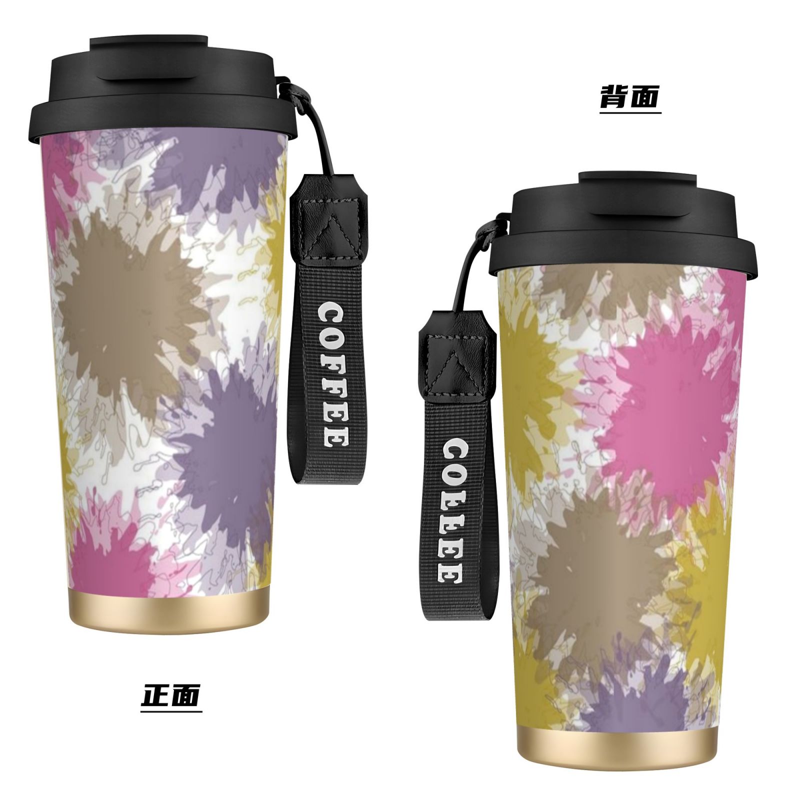 316 stainless steel double drink coffee cup