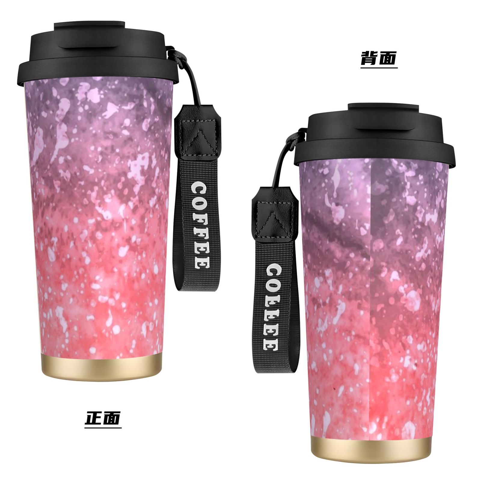 316 stainless steel double drink coffee cup