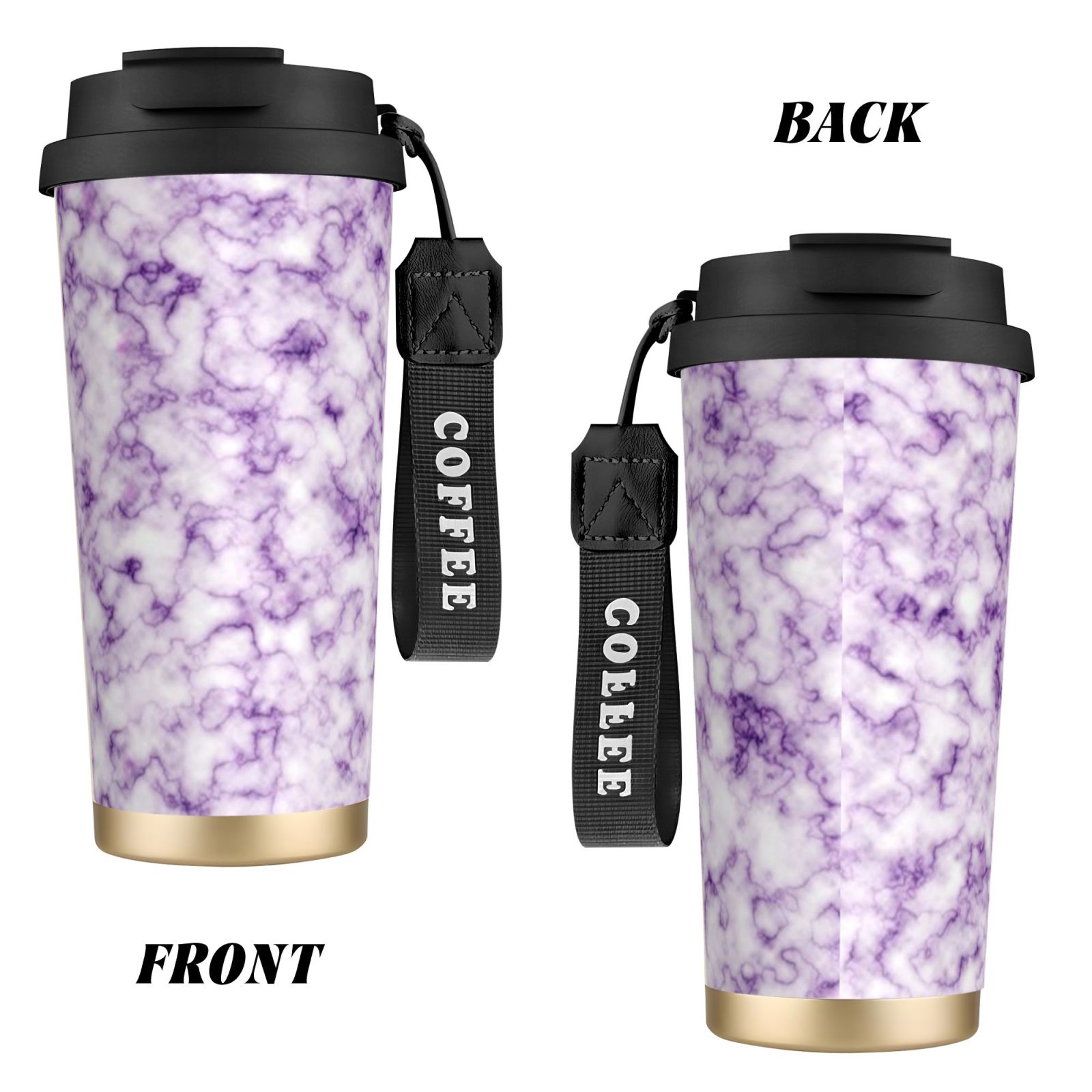 316 stainless steel double drink coffee cup