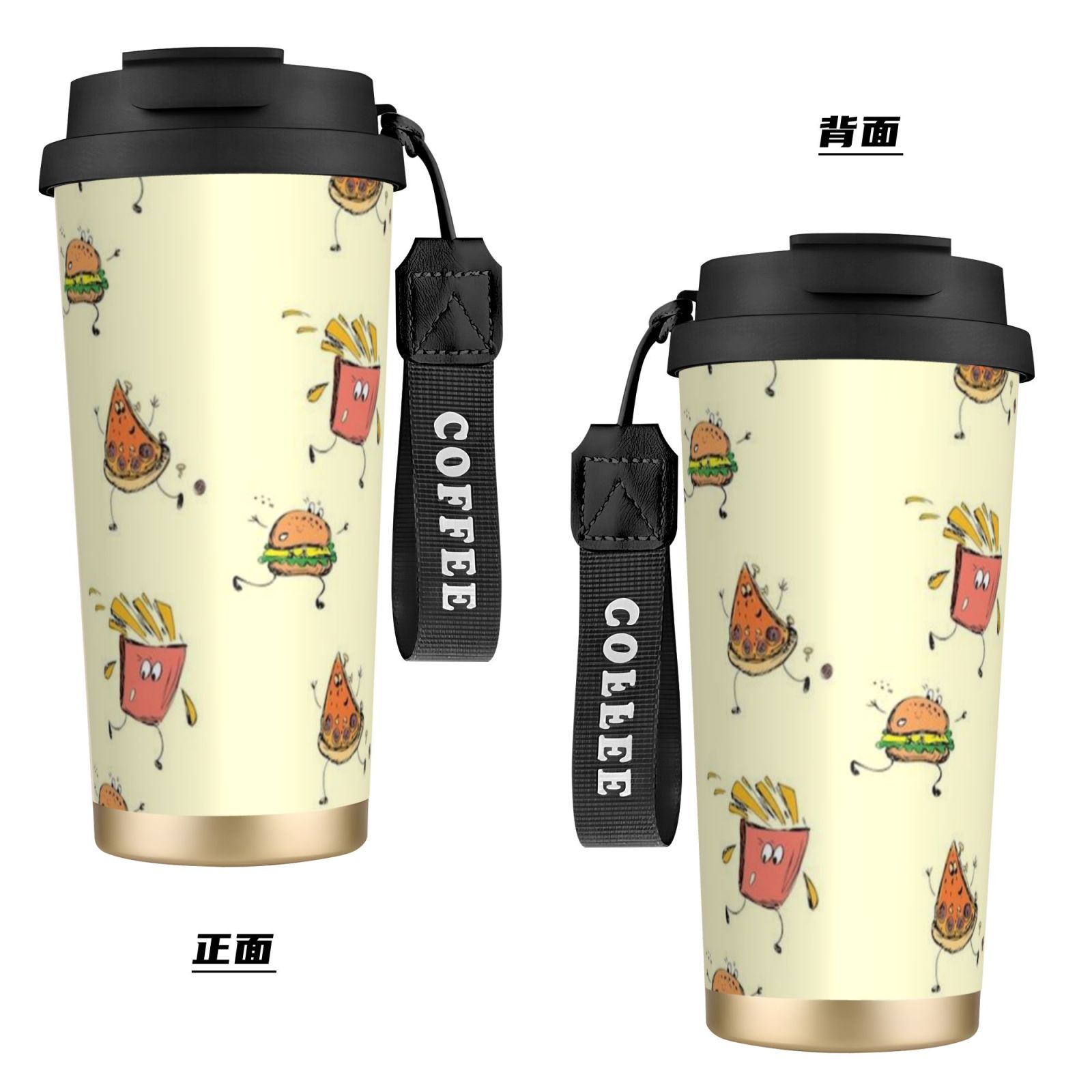 316 stainless steel double drink coffee cup