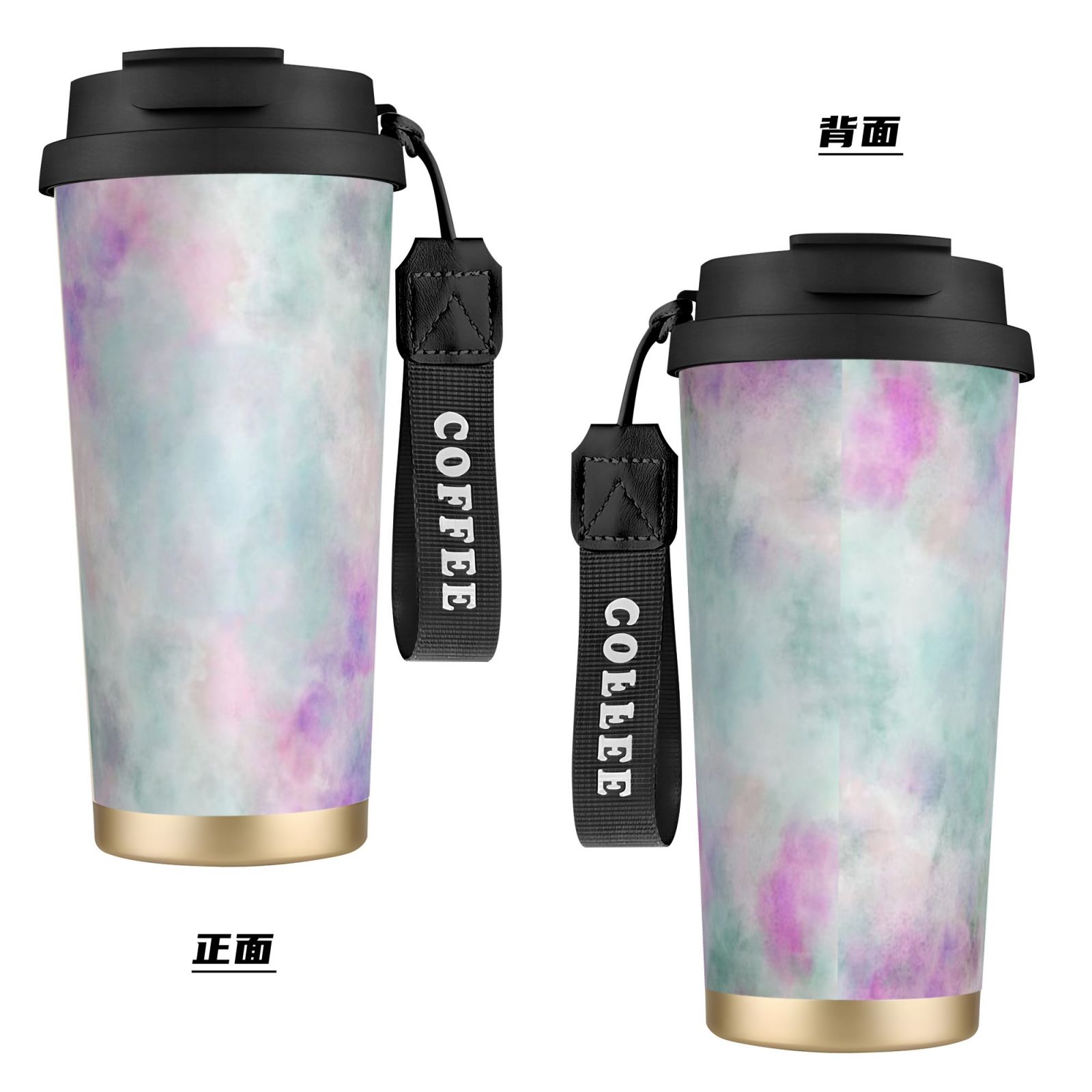 316 stainless steel double drink coffee cup