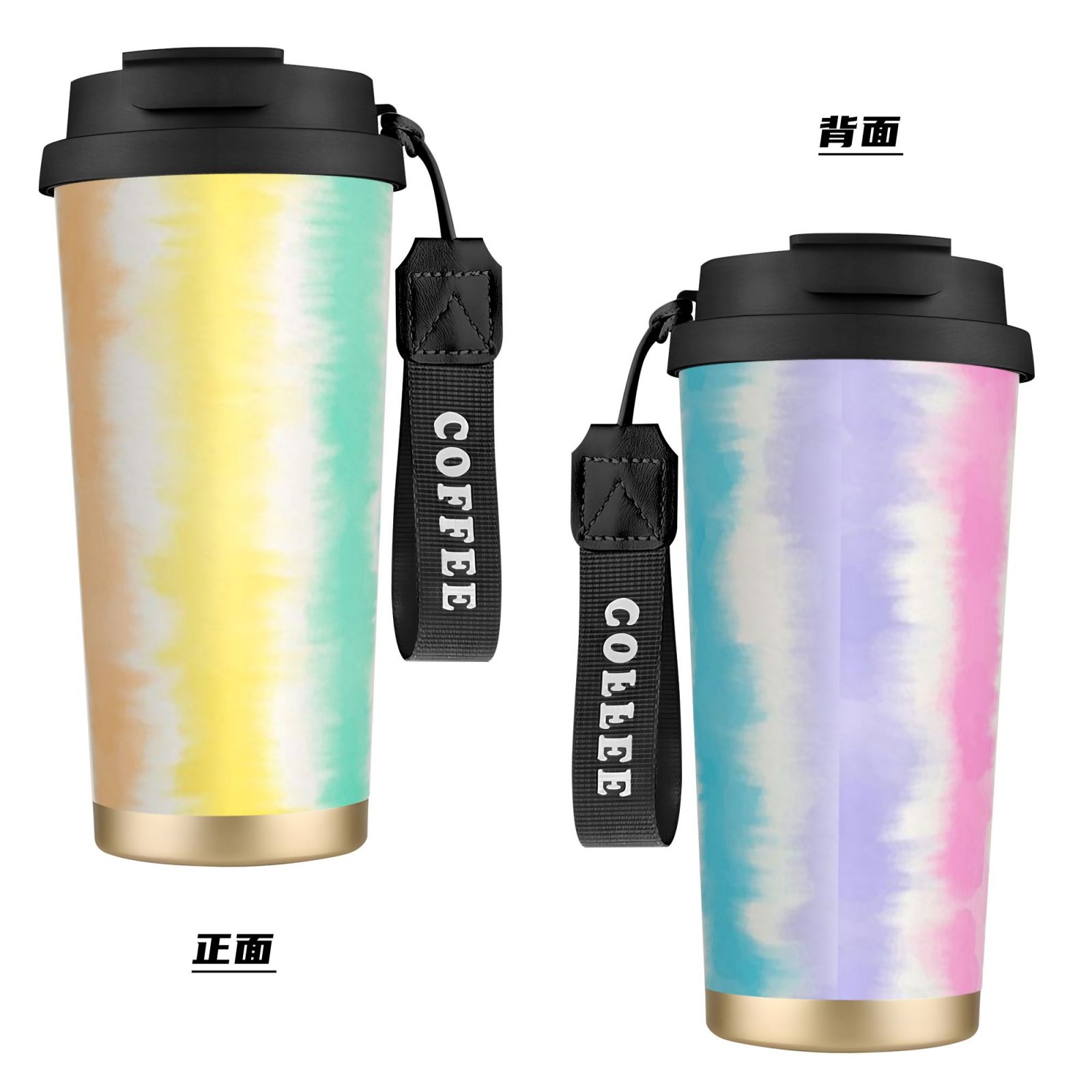 316 stainless steel double drink coffee cup