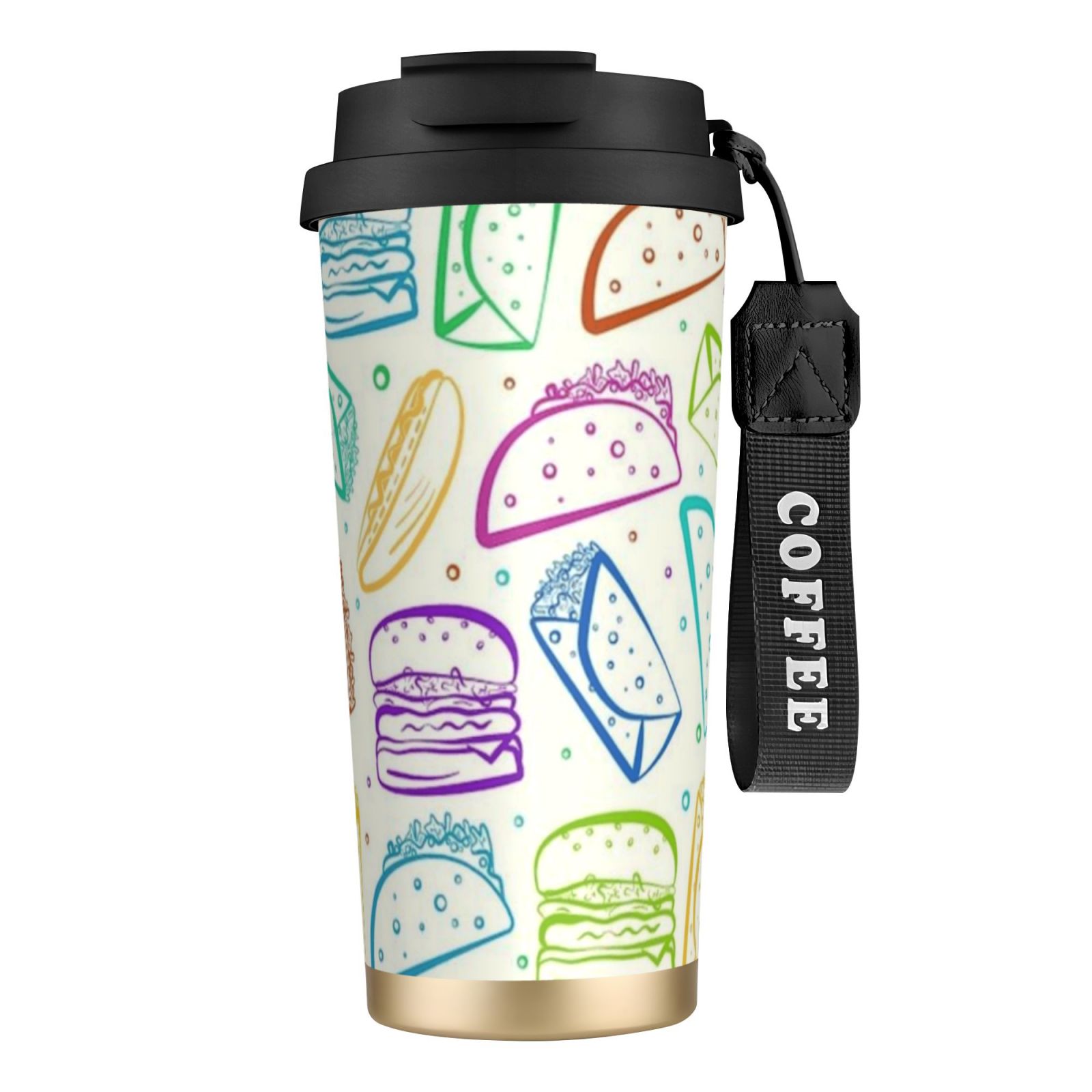 316 stainless steel double drink coffee cup