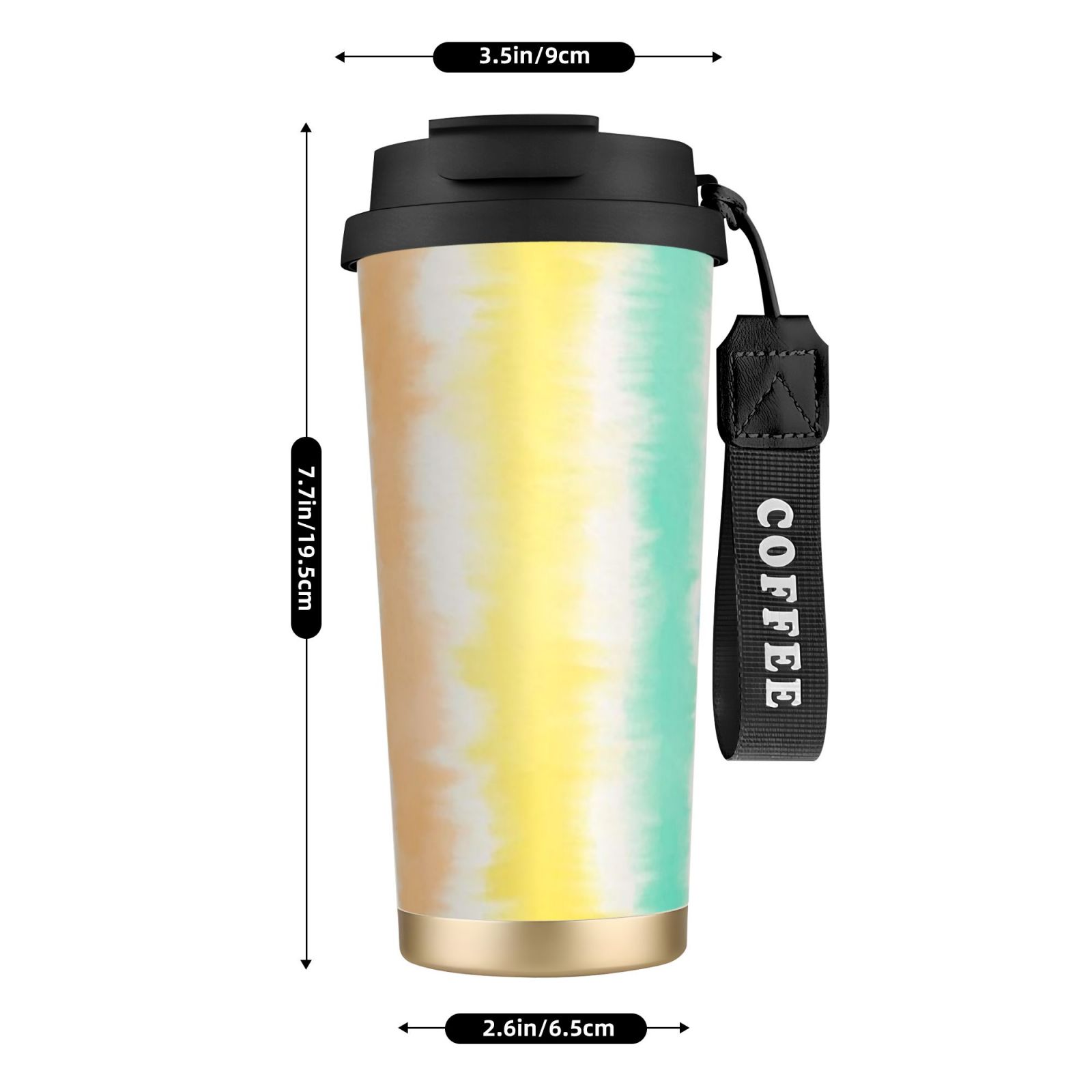 316 stainless steel double drink coffee cup