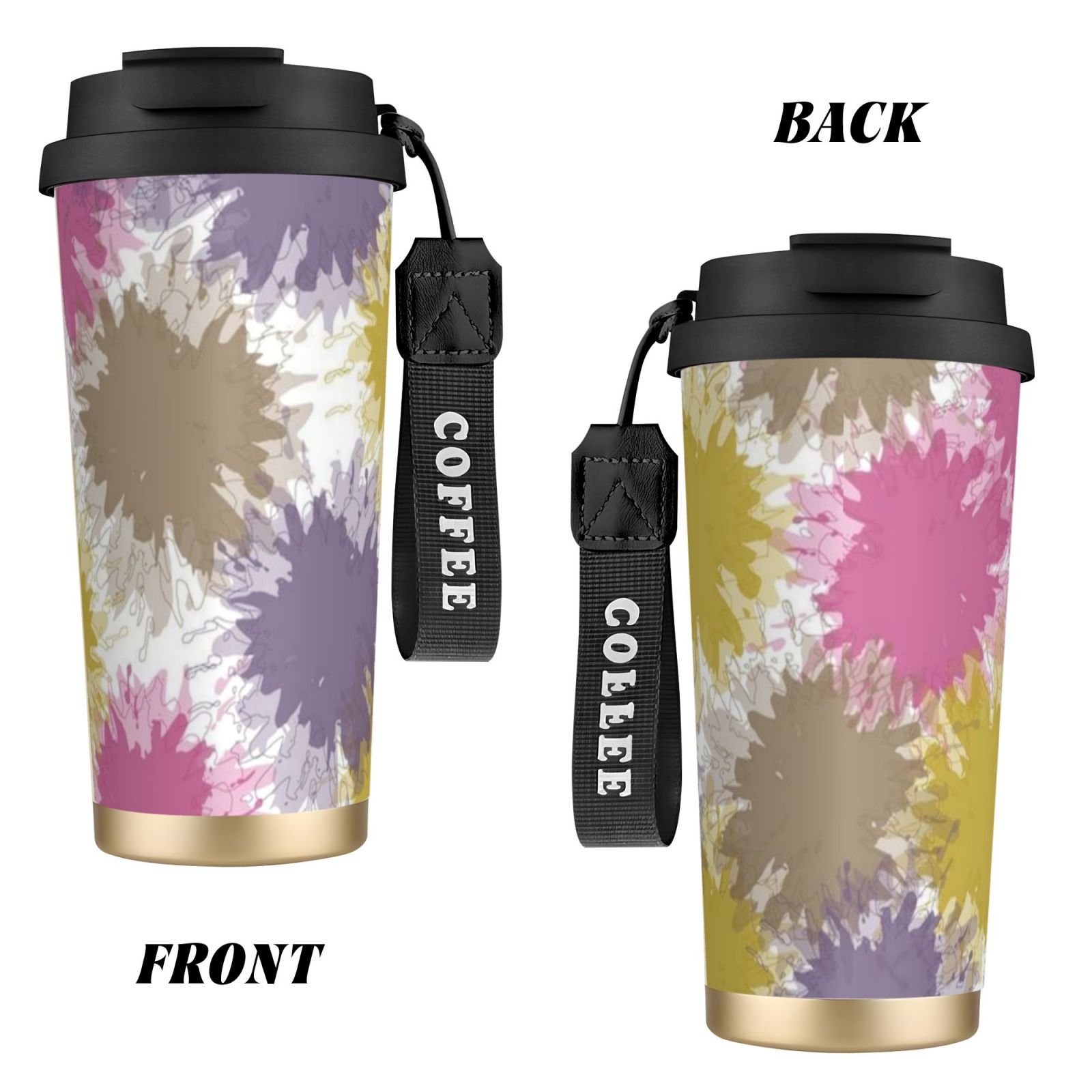 316 stainless steel double drink coffee cup