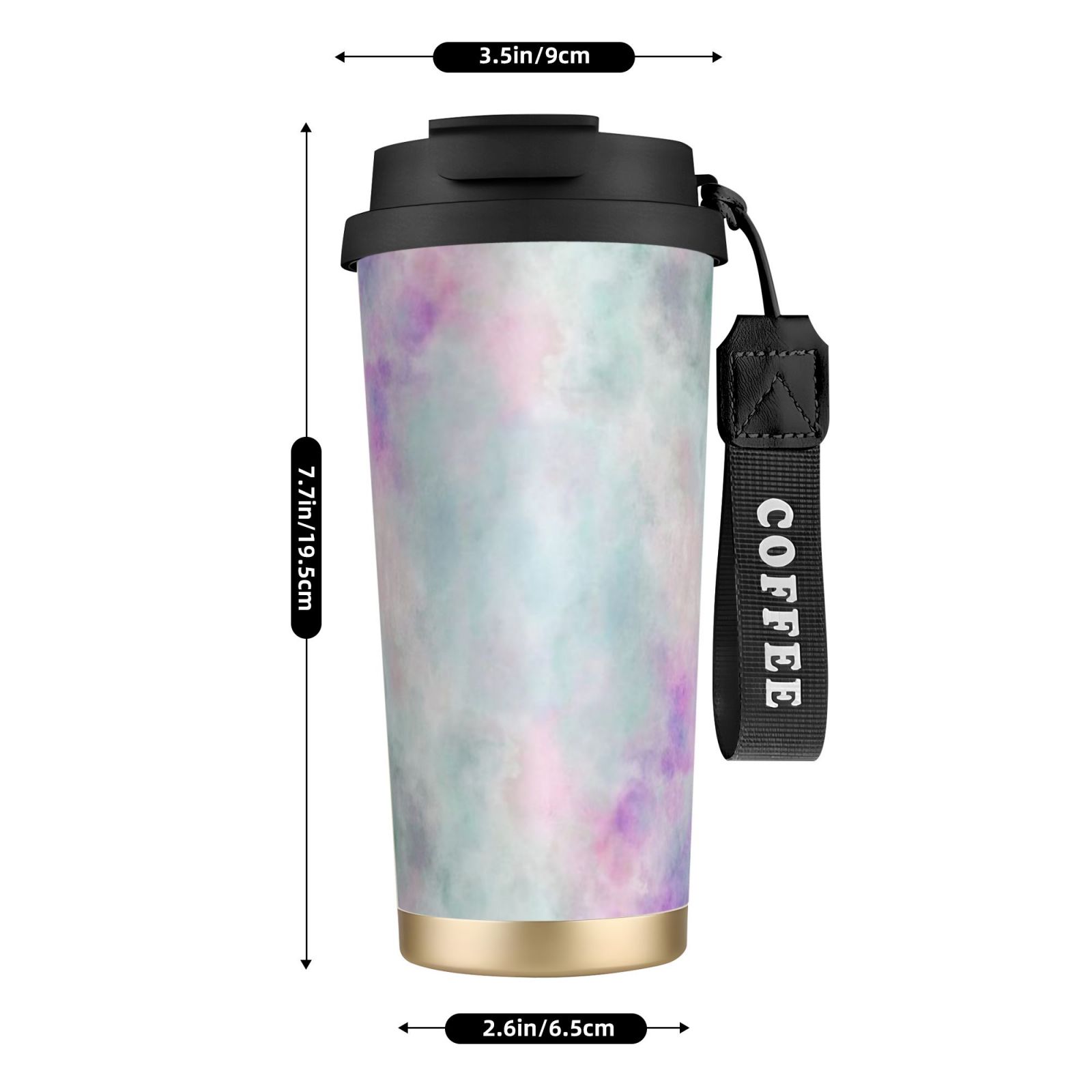 316 stainless steel double drink coffee cup