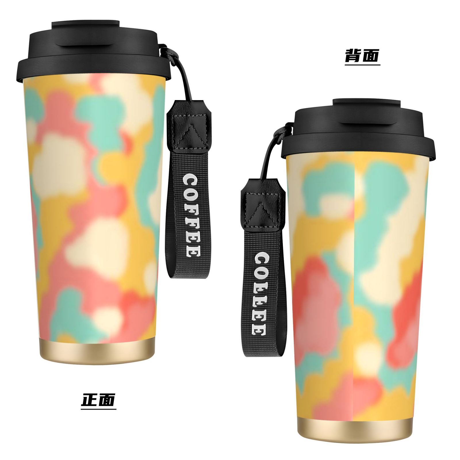 316 stainless steel double drink coffee cup