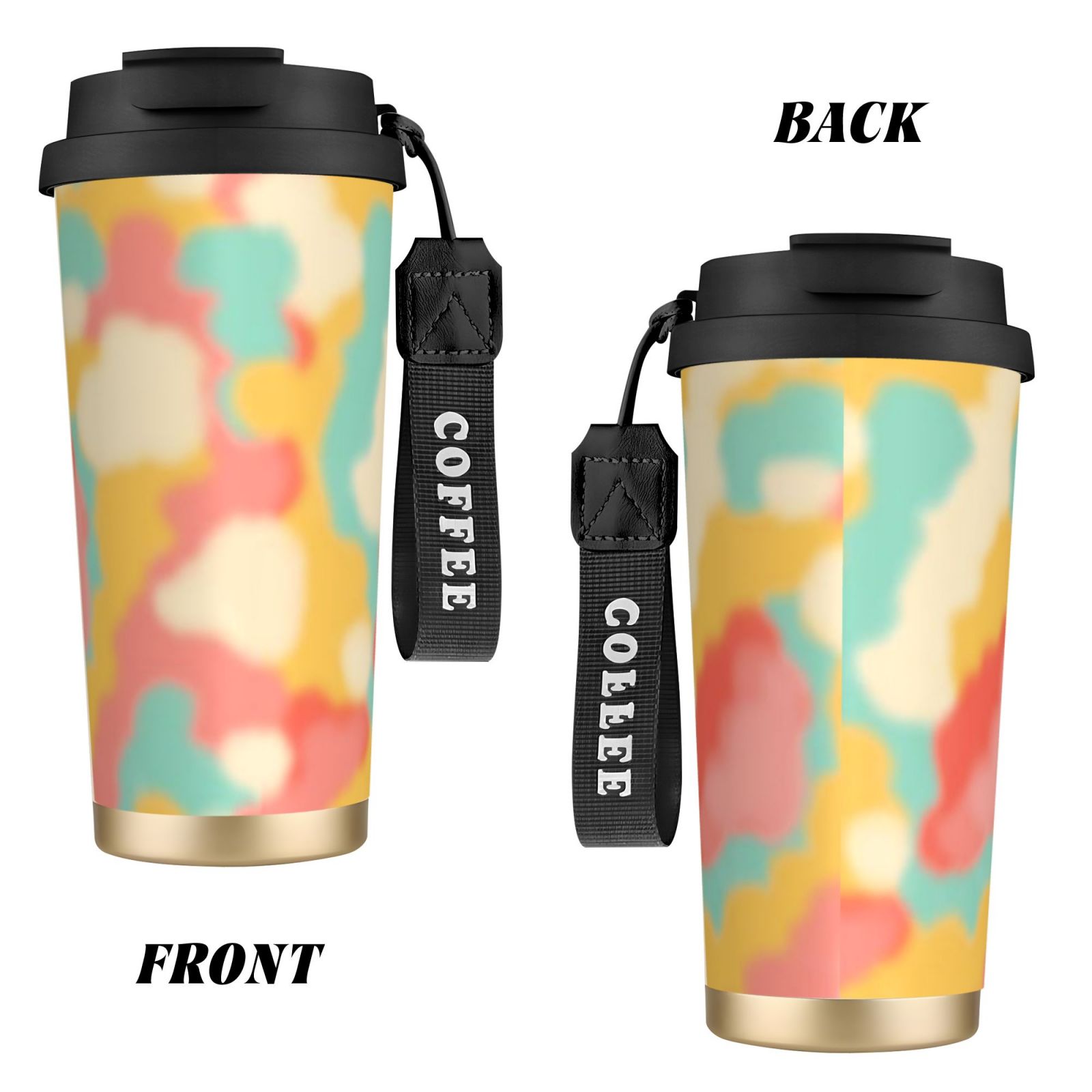 316 stainless steel double drink coffee cup