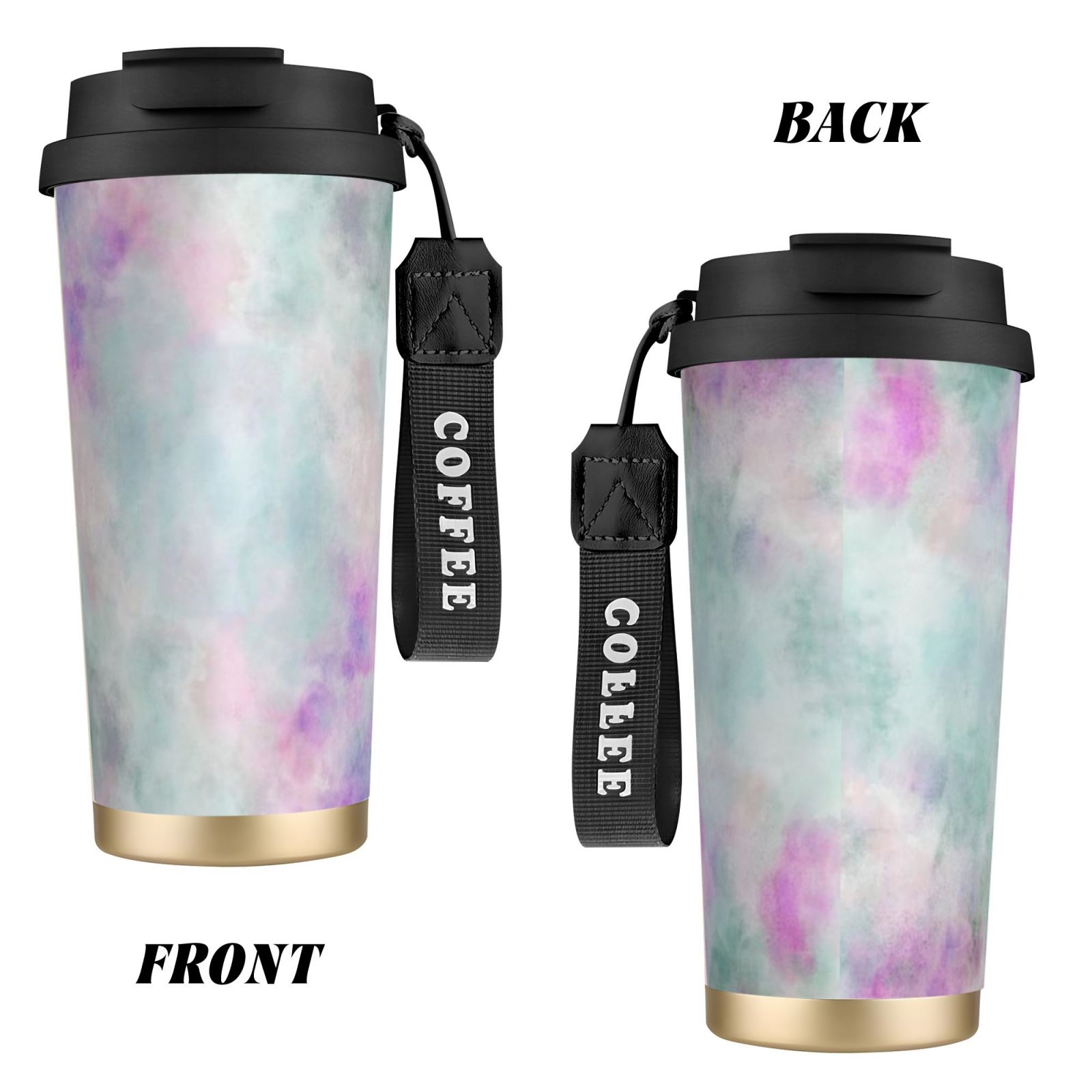 316 stainless steel double drink coffee cup