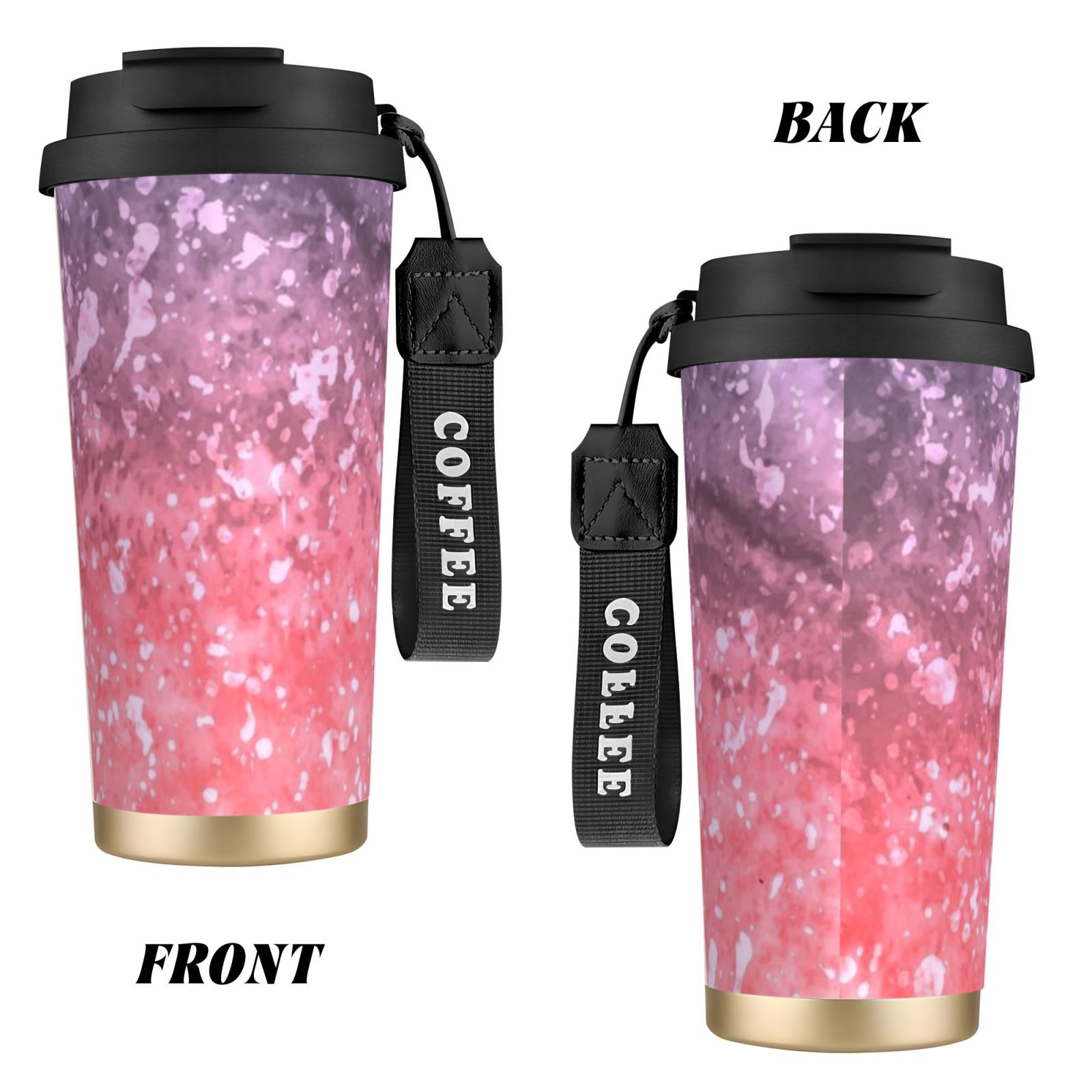 316 stainless steel double drink coffee cup